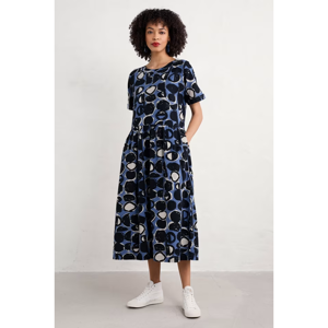 Seasalt Pebble Monoprint Brouse Dress